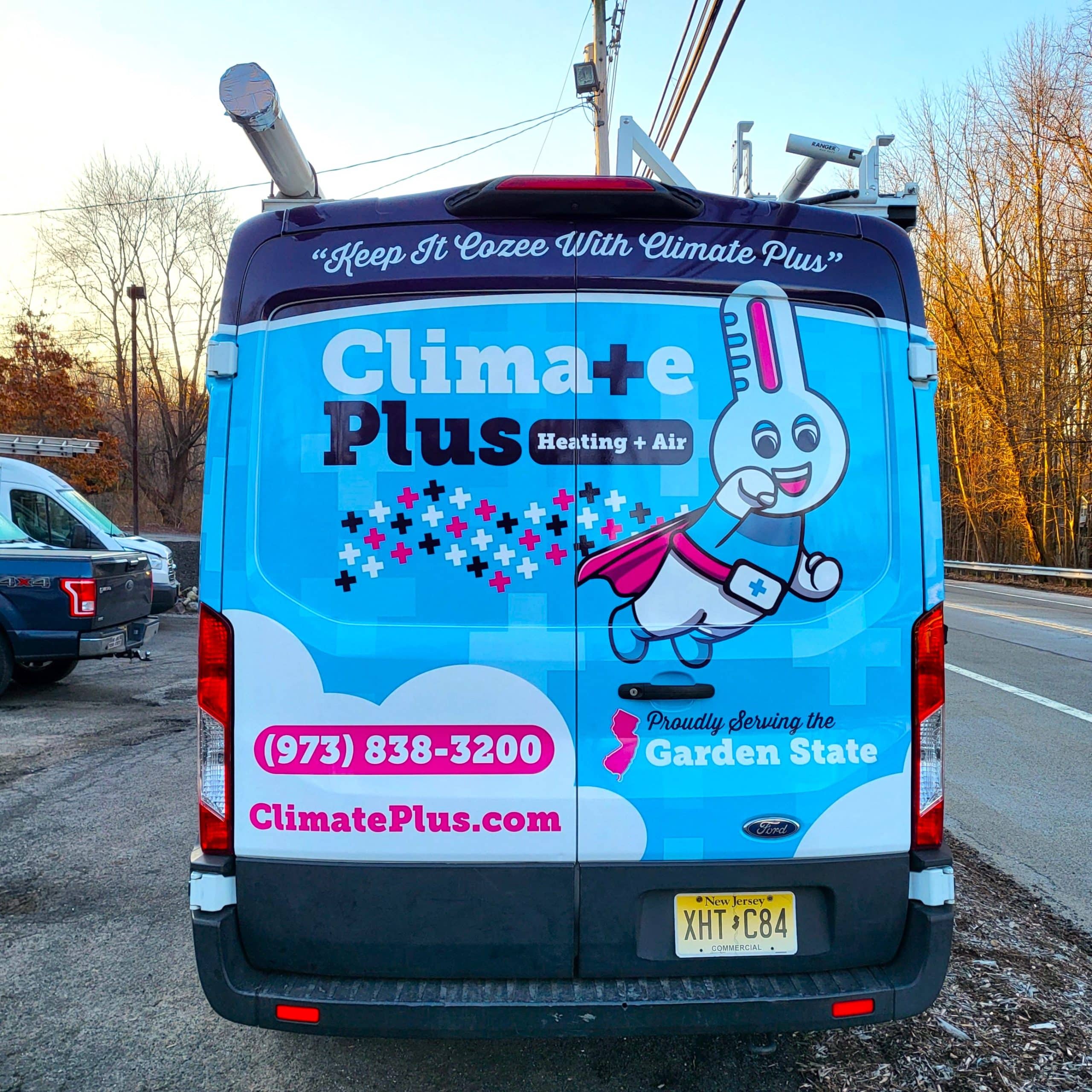 Climate Plus Truck back